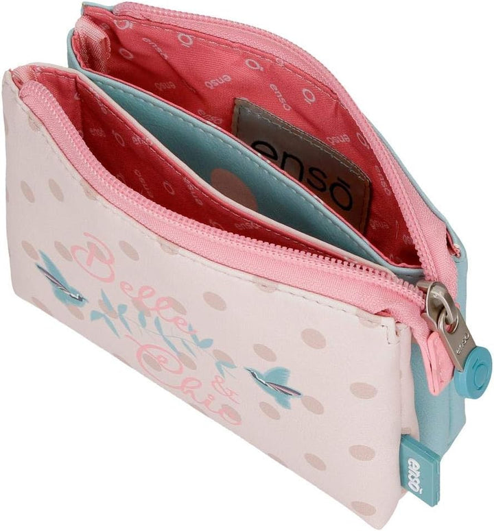 Enso Belle and Chic Brieftasche mit Münzfach Mehrfarbig 14x10x3,5 cms PVC Kindermode, Kindermode
