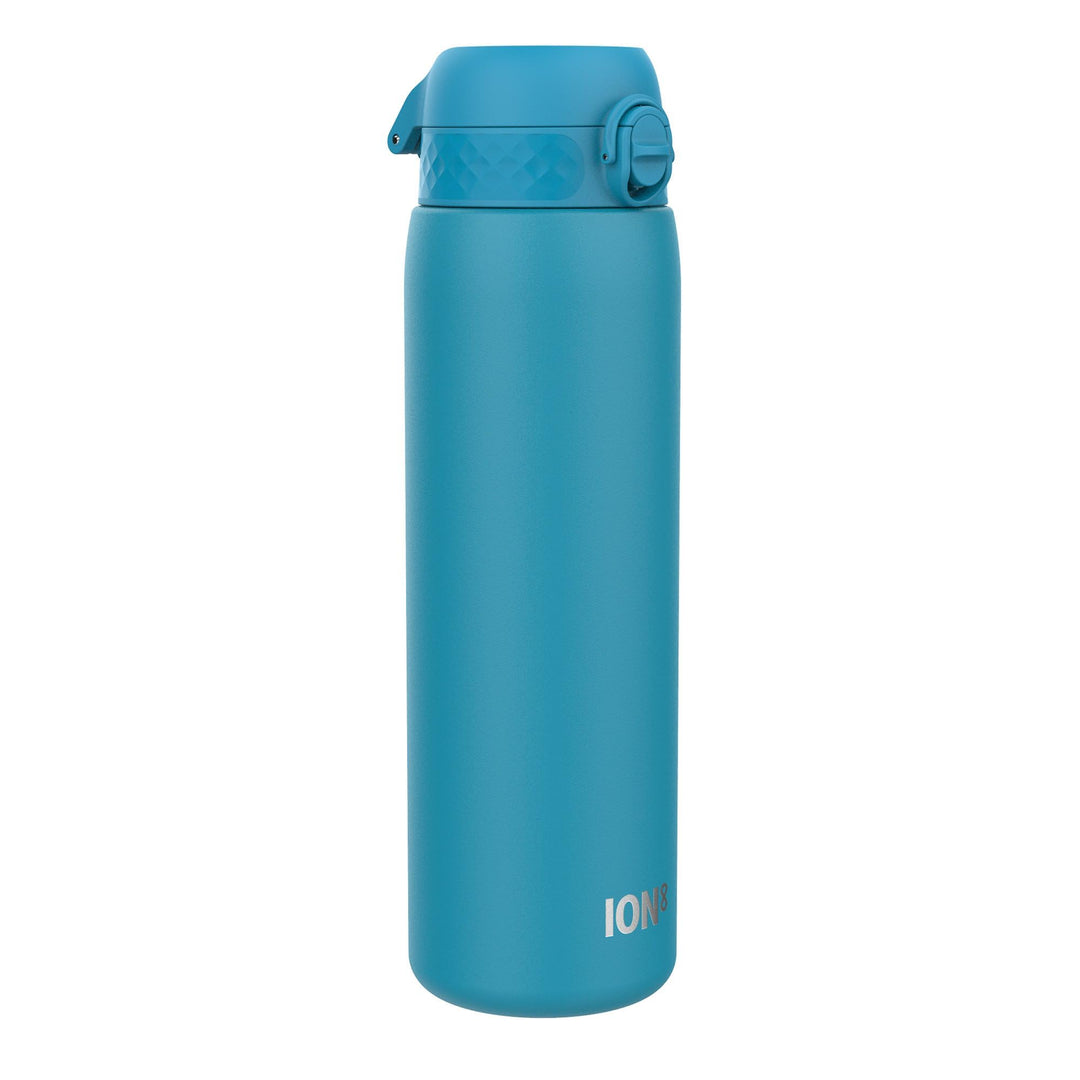 Ion8 Vakuumisolierte Edelstahl-Trinkflasche, 1 Liter, 920 ml, Auslaufsicher, Einhandöffnung, Sichere