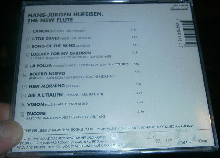 Die Neue Flöte, Audio-CD
