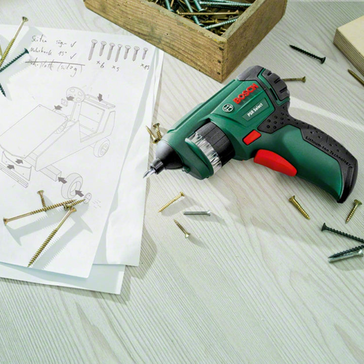 Bosch Home and Garden 0603977005 Akkuschrauber PSR Select (1,5 Ah, 3,6 Volt System, mit Micro USB, i