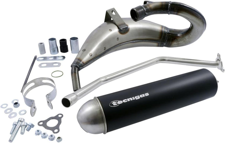 Auspuff Tecnigas E-NOX Steel Peugeot XP6 Rieju MRX RR RRX SMX Spike 2 50 AM6