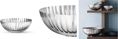 Georg Jensen - Schale - BERNADOTTE - Edelstahl - gross - Ø 26 cm Large, Large