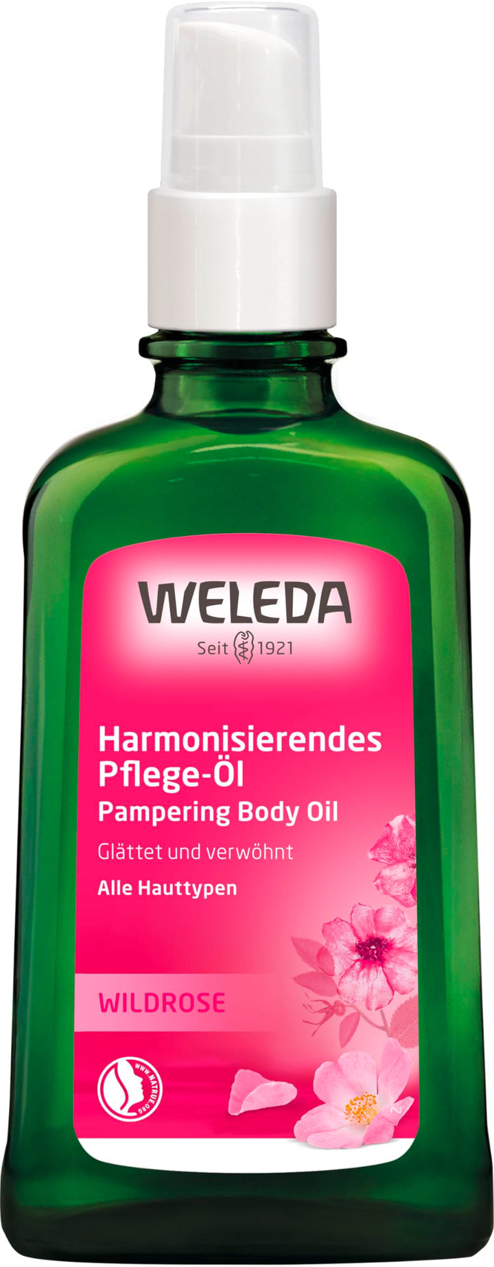 WELEDA Wildrose Harmonisierendes Pflege-Öl 18 x 100 ml 1.8 l (1er Pack), 1.8 l (1er Pack)