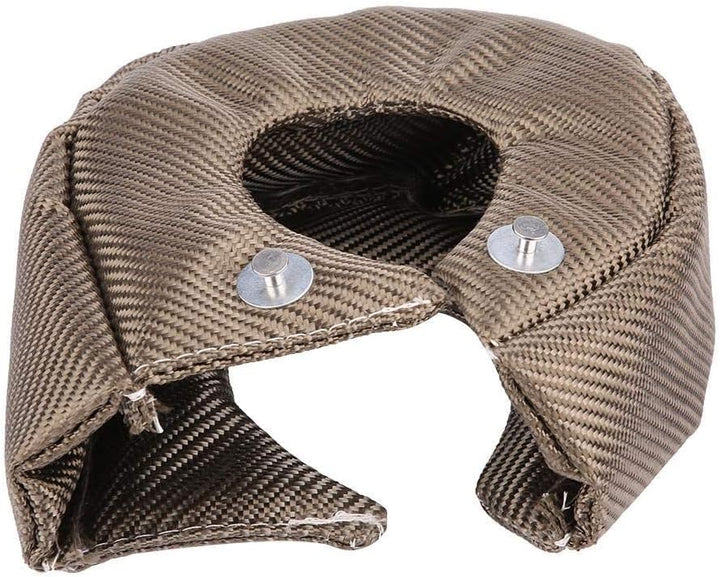KSTE Abdeckung Turbo Heat Shield Cover Ladegerät Turbo Barriere Abdeckung Wrap for T4 Turbolader