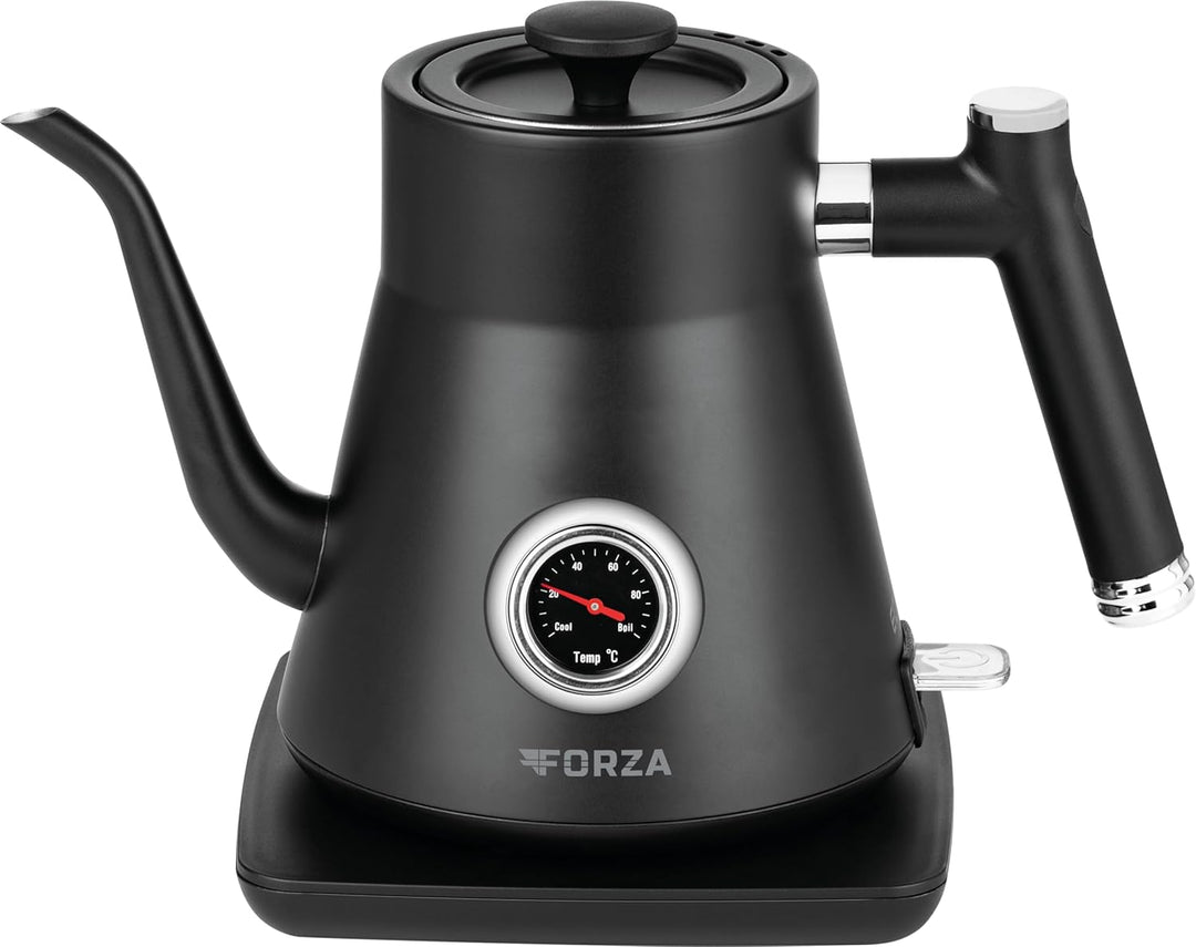 ECG Forza 5000 Pour over Nero, 1200W, 0,8 l 0.8 Liter Schwarz, 0.8 Liter Schwarz