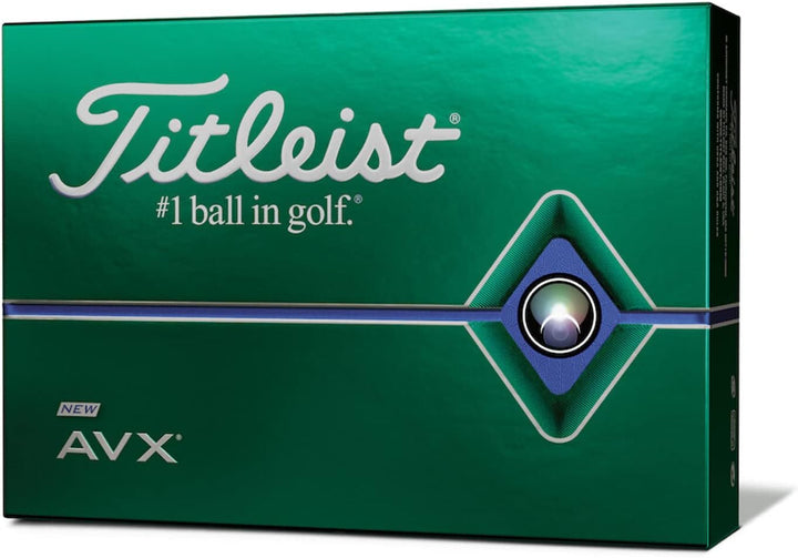 Titleist Herren 2020 Avx YLW Golfball, Weiss