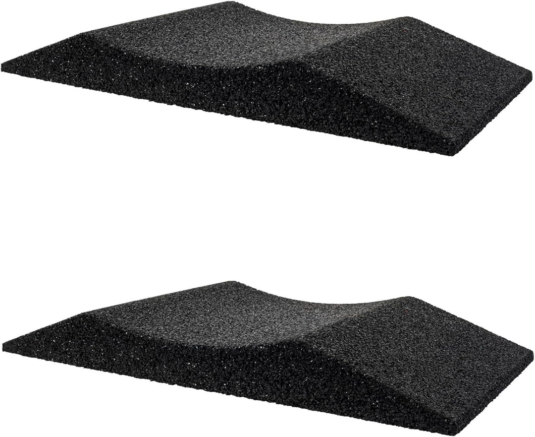 HASKYY 2X Reifenschuh Reifenschoner Reifenbett Reifenwiege aus Gummigranulat 300mm breit bis 285er R