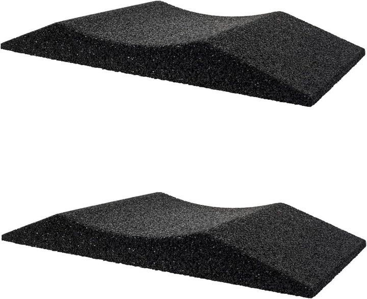 HASKYY 2X Reifenschuh Reifenschoner Reifenbett Reifenwiege aus Gummigranulat 300mm breit bis 285er R