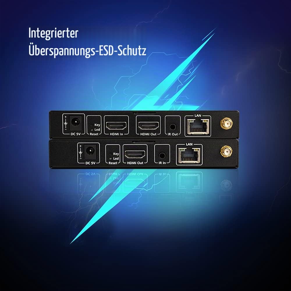 AV Access Wireless HDMI Transmitter and Receiver, Full HD 1080P@60Hz, Reichweite bis 200m, Wireless