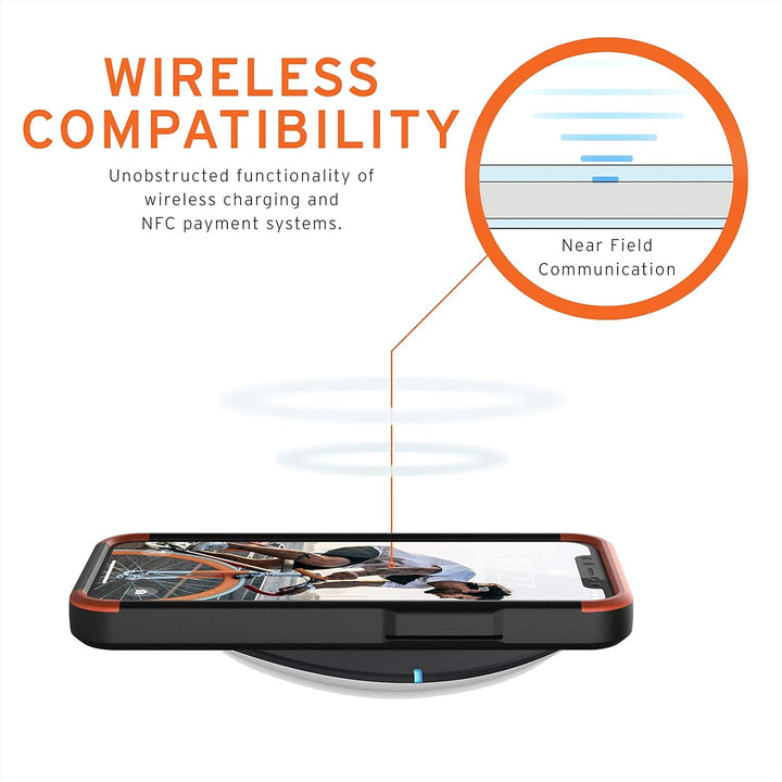 Urban Armor Gear Civilian Hülle Apple iPhone 12 Mini (5,4'' Zoll) Schutzhülle (Wireless Charging kom