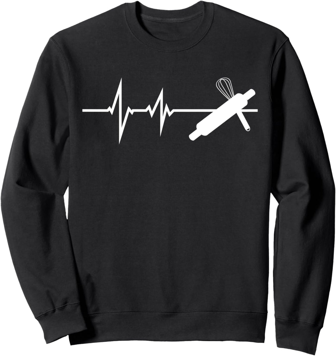 Backzubehör Oberteil Hobbybäcker zum Kuchen & Kekse backen Sweatshirt