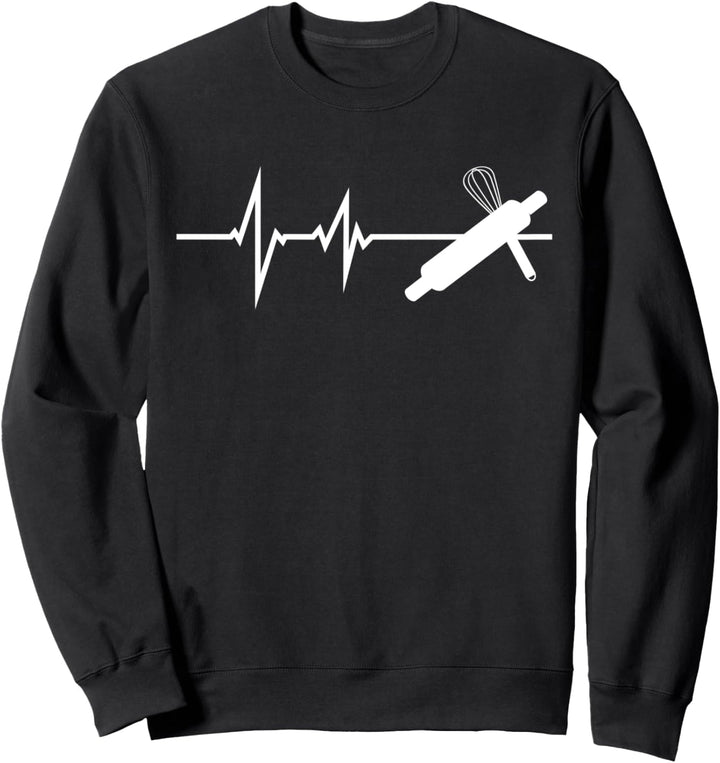 Backzubehör Oberteil Hobbybäcker zum Kuchen & Kekse backen Sweatshirt