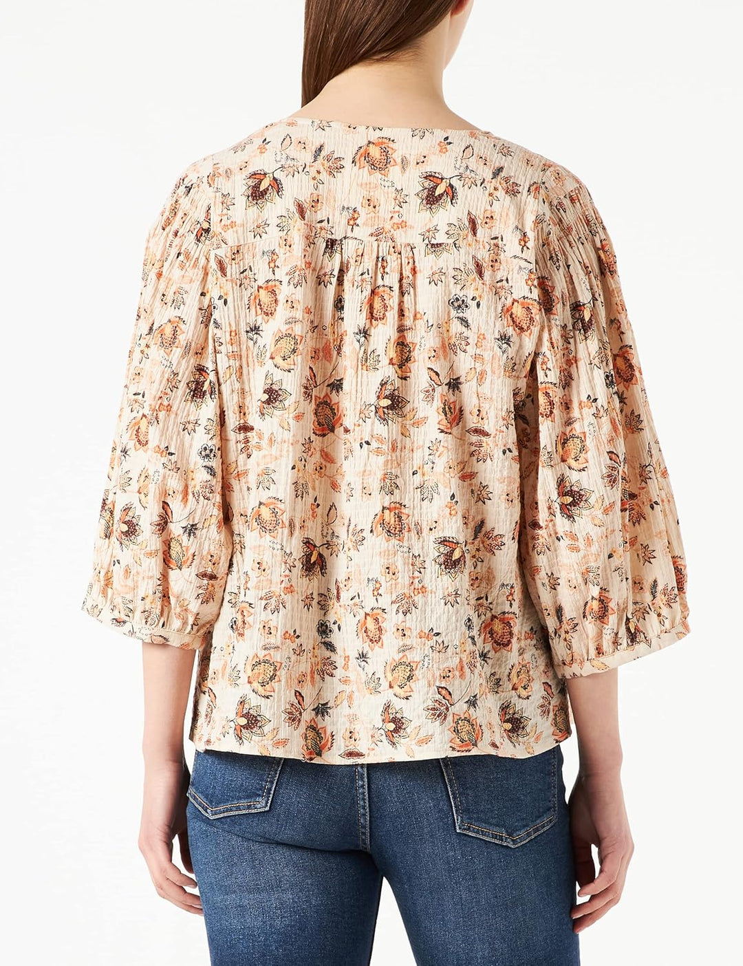 PART TWO Damen Pipw Bl Relaxed Fit Bluse, 30 Arabeske Ornament-druck