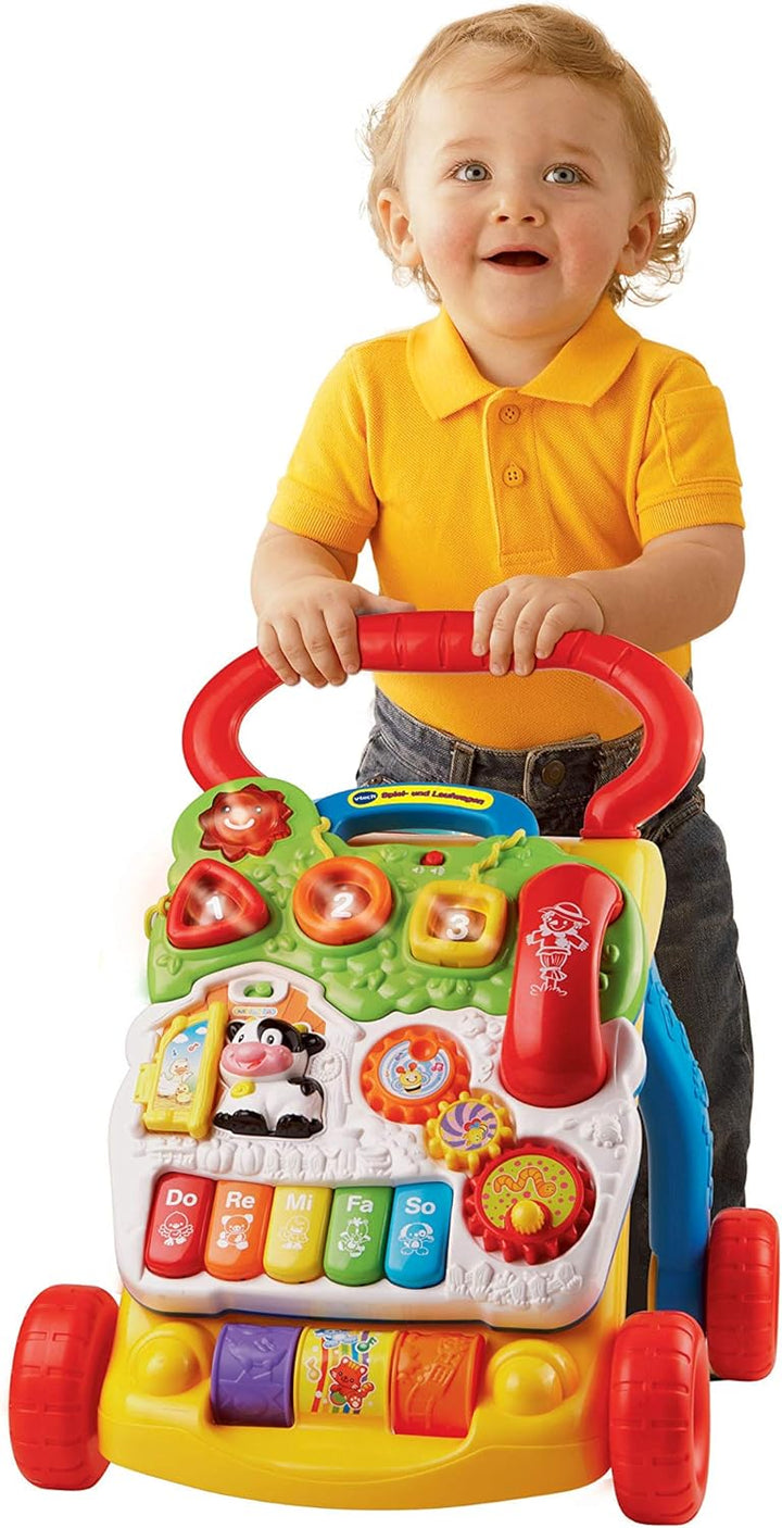 VTech Baby Spiel- und Laufwagen Special Edition – Lauflernwagen mit regulierbarer Geschwindigkeit, M