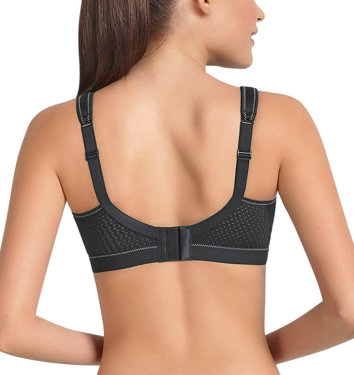 Anita Active Damen Momentum Sport-BH (1er Pack) 80D Schwarz, 80D Schwarz
