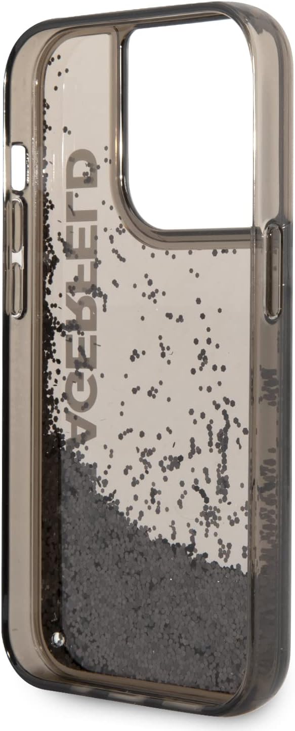 KARL LAGERFELD KLHCP14XLCKVK Hülle für iPhone 14 Pro Max 6,7" Schwarz hardcase L