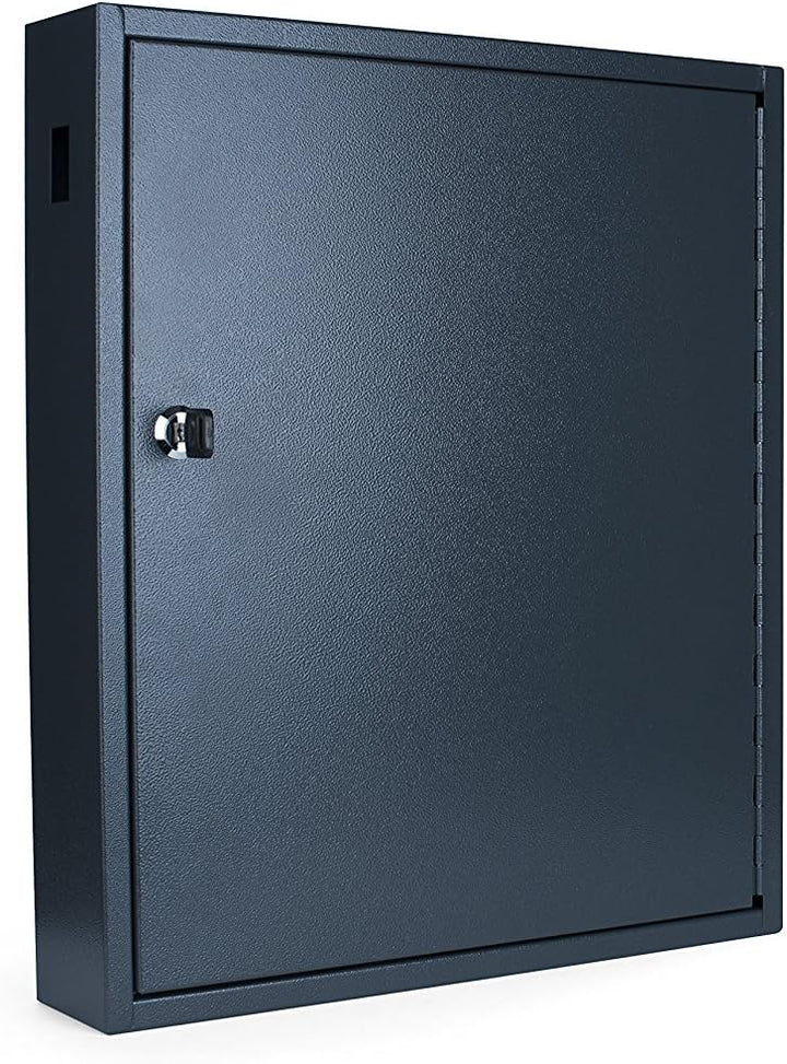 Pavo 8047208 Deluxe Schlüssel-Kasten/Schrank/Tresor, 80 Haken mit seitlichem Schlüsseleinwurf, dunke