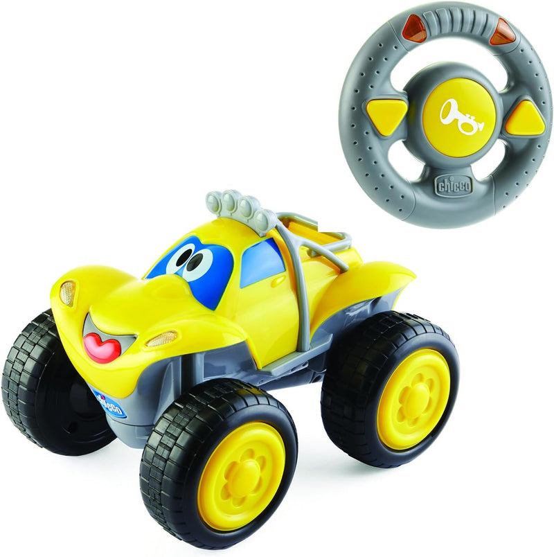 Chicco Billy Bigwheels Ferngesteuertes Auto für Kinder, RC Auto mit Intuitiver Funkfernsteuerung Len