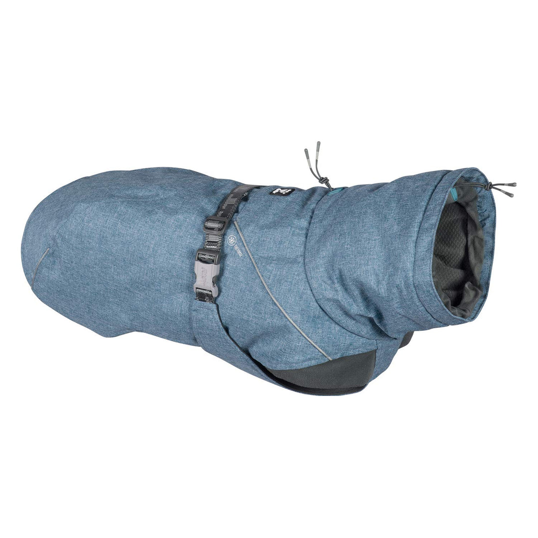 Hurtta Expedition Parka Wintermantel für kleine Hunde, Hundemantel Winter, Blaubeere Dunkelblau 20cm