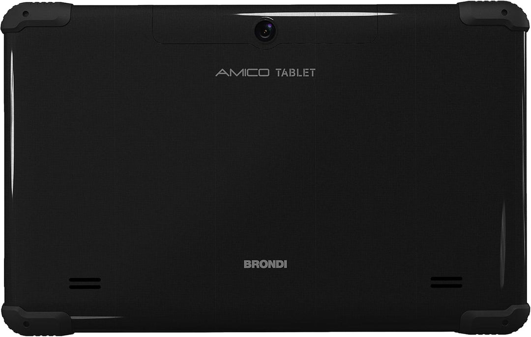 BRONDI Amico Tablet 10,1 Zoll, WLAN und 3G-Netzwerk, Dual-SIM-Standard, Android-Betriebssystem, mit