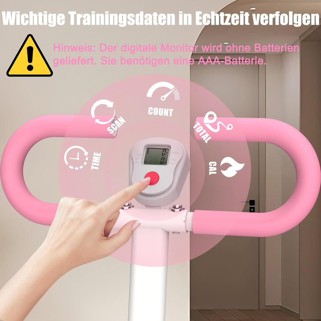 Stair Stepper Pro 2025, Treppenmeister für Zuhause mit 3 Stufen Widerstand, Foldbares Vertical Climb