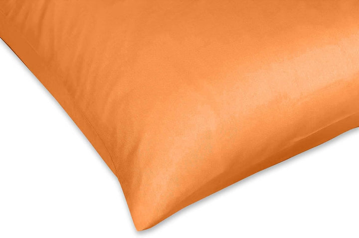 sleepling Satin Kissenbezug, Kissenhülle Seitenschläferkissen aus 100% seidig weicher Baumwolle, Bez