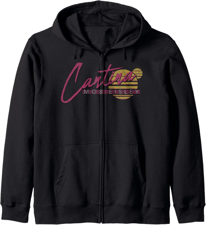 Star Wars Mos Eisley Cantina Retro Sunset Logo Kapuzenjacke