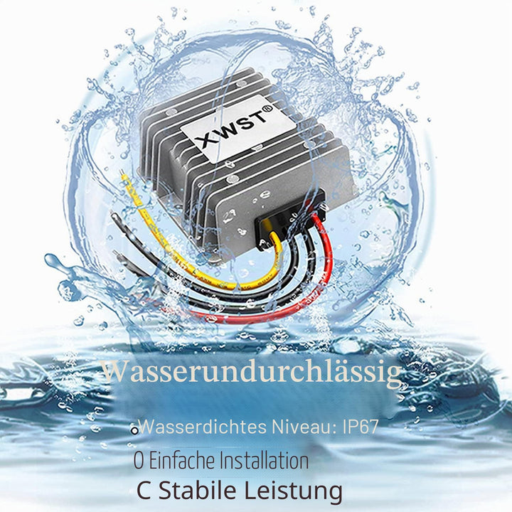 DC 12V auf 19V 15A 285W Spannungswandler Auto Netzteil Wandler Konverter Transformator Adapter DC 9-