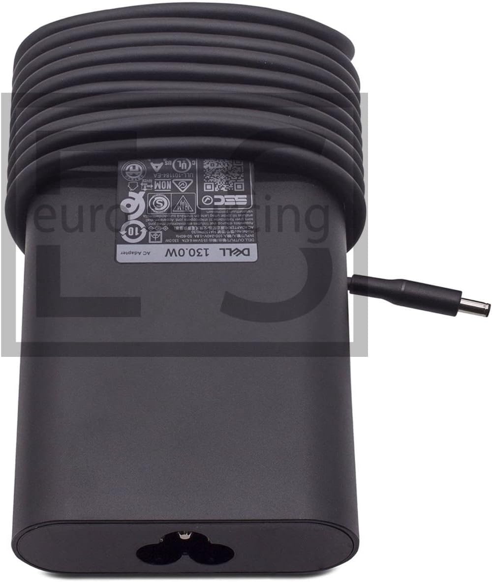 Dell XPS 15 (9560) Original Netzteil 130 Watt abgerundete Bauform