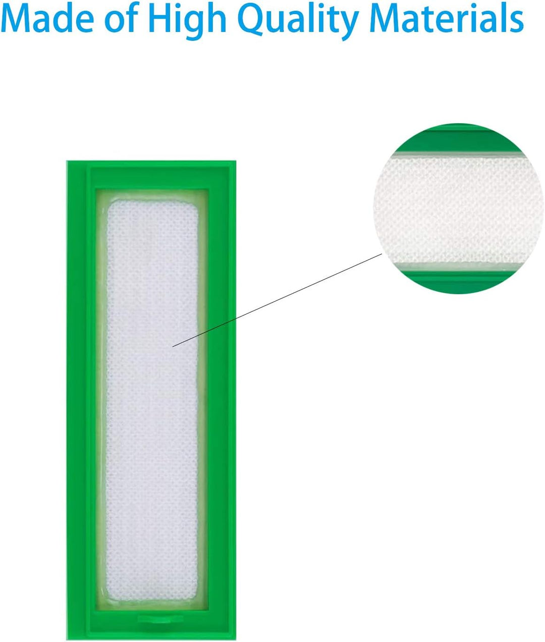 HALIEVE Filter Bürste Ersatzteile Zubehör Set Kompatibel mit Vorwerk Kobold VR200 VR300 Staubsauger