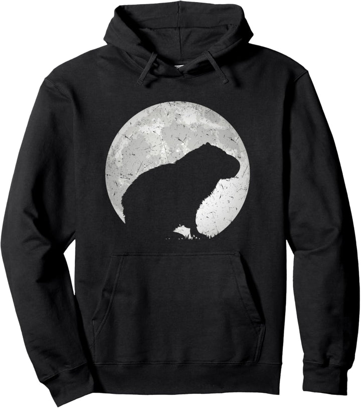 Capybara Vintage Wasserschwein nagetiere Pullover Hoodie