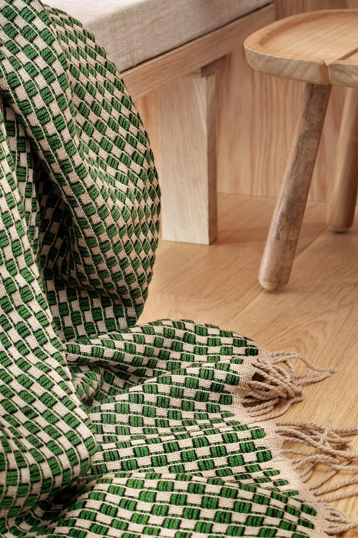 RØROS TWEED - Isak - Wolldecke aus norwegischer Lammwolle - Design von Anderssen & Voll - Deckenmass