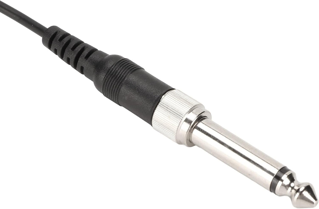 ciciglow Ohrbügelmikrofon, Dynamisches Kabelgebundenes Headset-Mikrofon mit 6,35-mm-Steckeranschluss