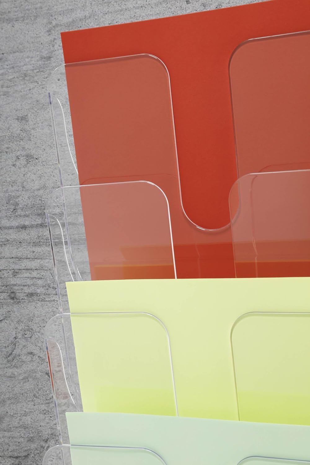 Durable Prospektspenderset (Flexiplus 6, A4 Hochformat) 1 Set, transparent, 1700008401, Transparent