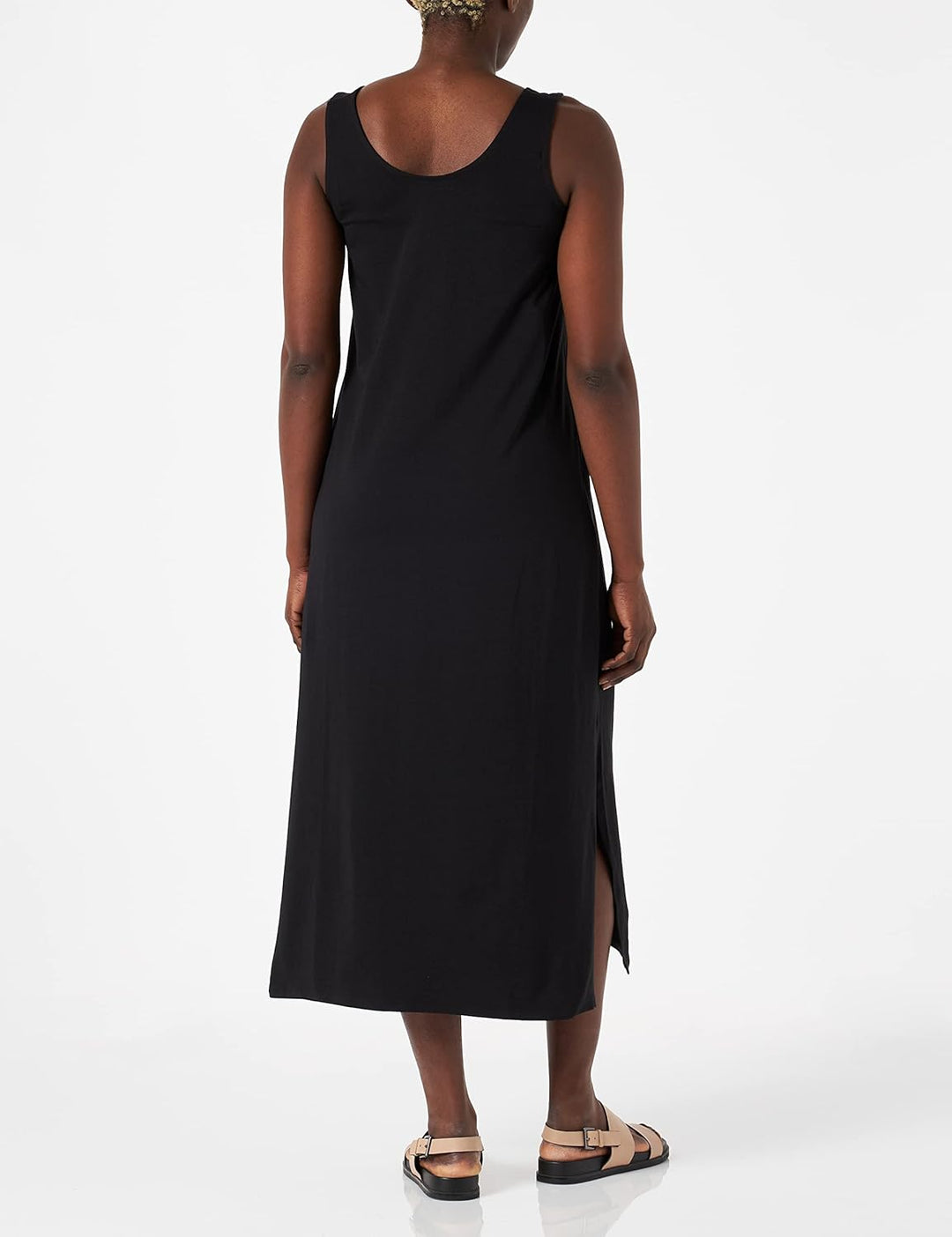 Supermom Damen Dress Sleeveless Vetiver Kleid 38 Black - P090, 38 Black - P090