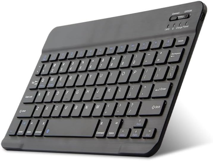 Cuifati Kabellose Bluetooth-Tastatur-Maus-Kombination, Ultradünne Tastatur mit 1600 DPI und Ergonomi