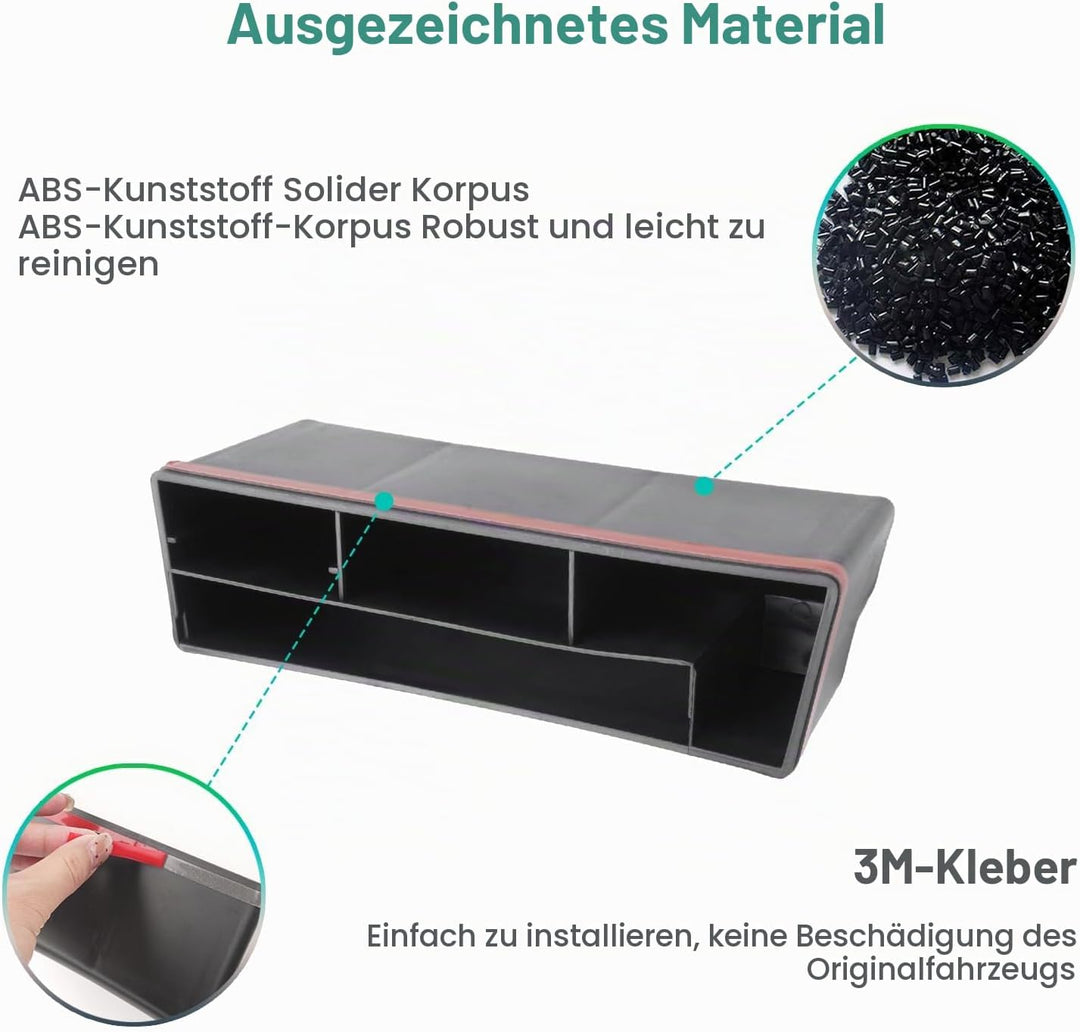 GAFAT Skod-a Kodiaq Karoq 2017-2022 2023 Armlehne Mittelkonsole Aufbewahrungsbox, Karoq Organizer Tr