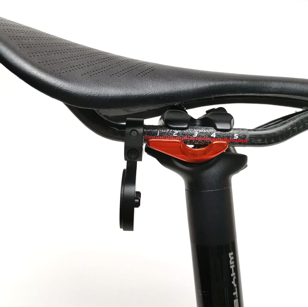 BININIU Fahrradsattelhalterung für Garmin Varia Radar[Aluminium], Sattelstützenhalterung für Garmin