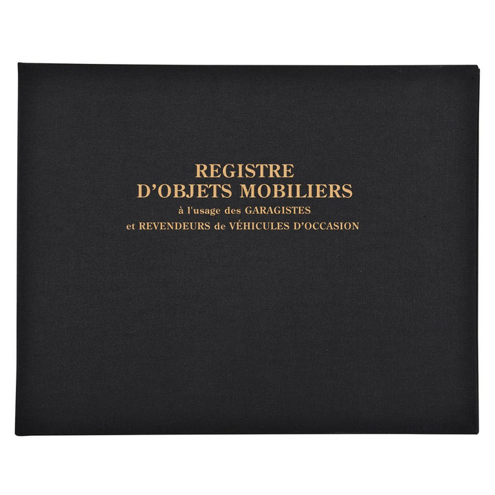 EXACOMPTA 4441E Registre"Objets mobiliers pour les garagistes" VE 1 Spezielle Mechanik, Spezielle Me
