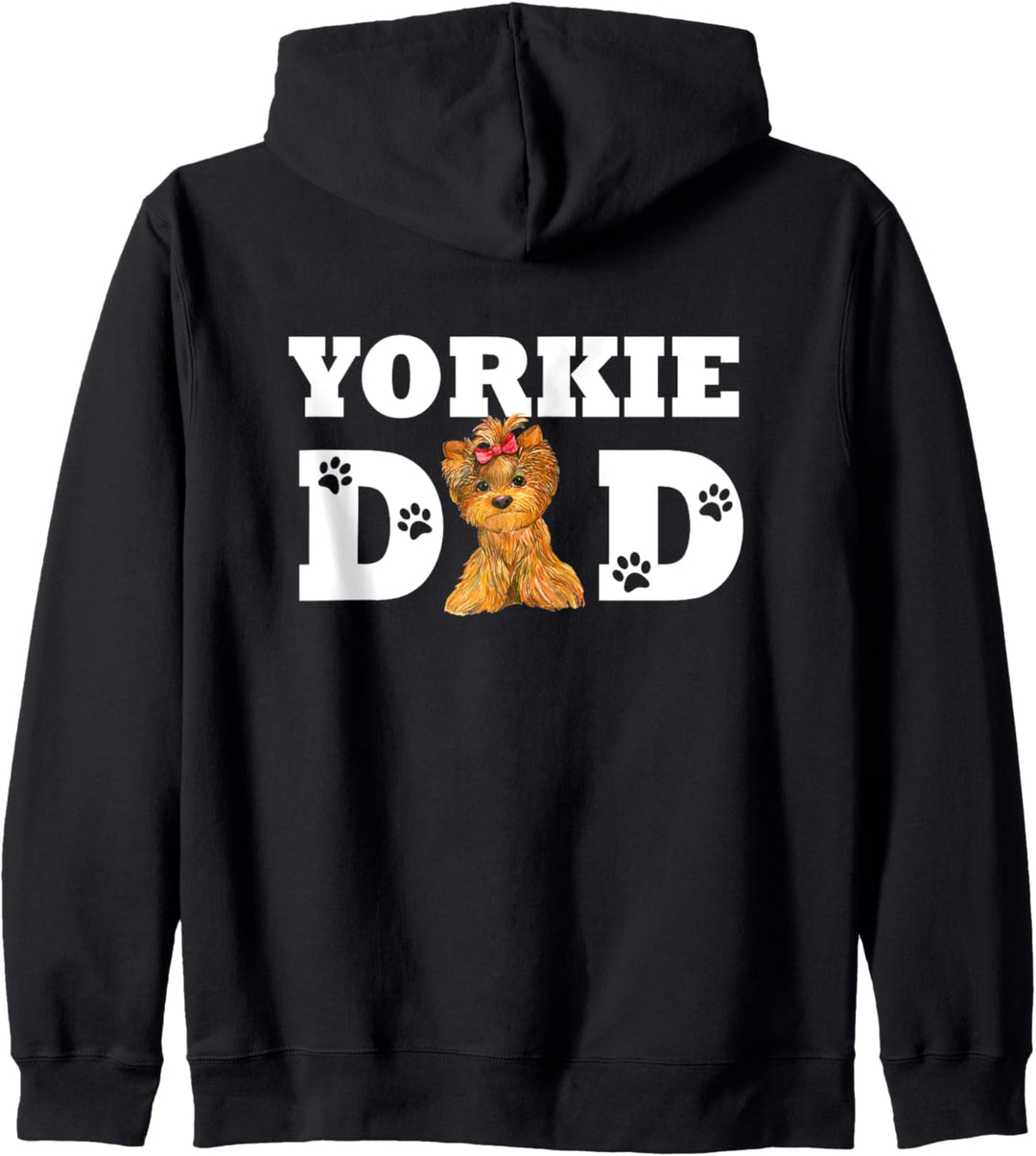 Yorkie Dad Yorkshire Terrier Papa Hundepapa Hund Kapuzenjacke