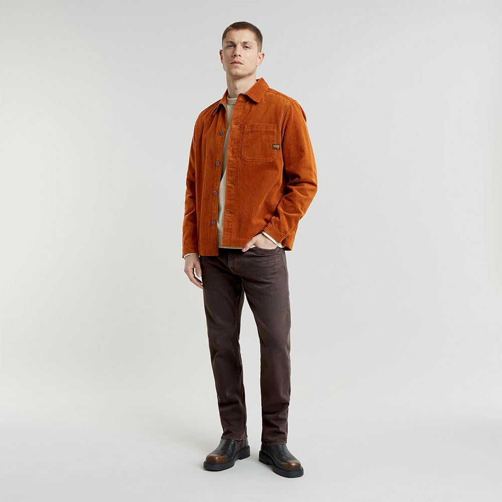 G-Star Raw Herren Jeans Mosa Straight Jeans 28W / 30L Purpur (Faded Oxidised Copper Gd D23692-d552-g