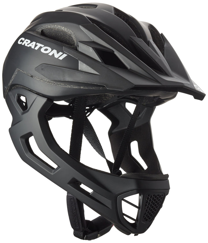 Cratoni Fahrradhelm C-Maniac M-L Black Matt, M-L Black Matt