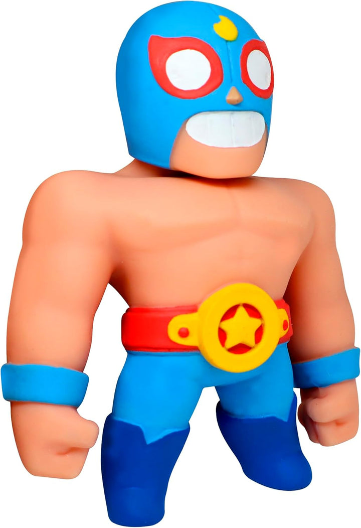 Bizak Monsterflex Brawl Stars Sammlerfigur, Super ausziehbar und elastisch, 13 cm, 10 zum Sammeln, f