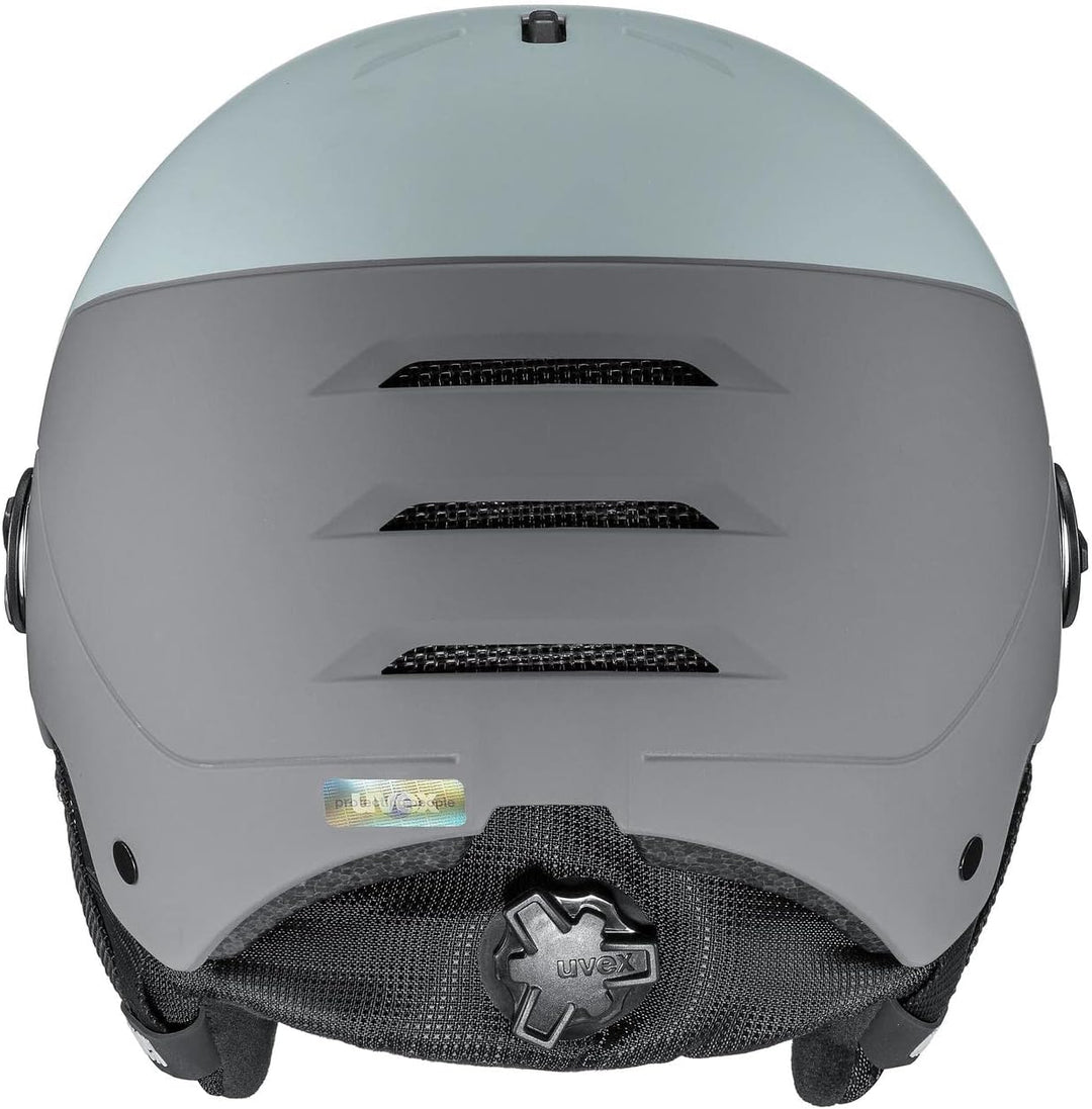 uvex Wanted Visor Visier Skihelm - Navy mat glacier - rhino matt 58-62 cm, glacier - rhino matt 58-6