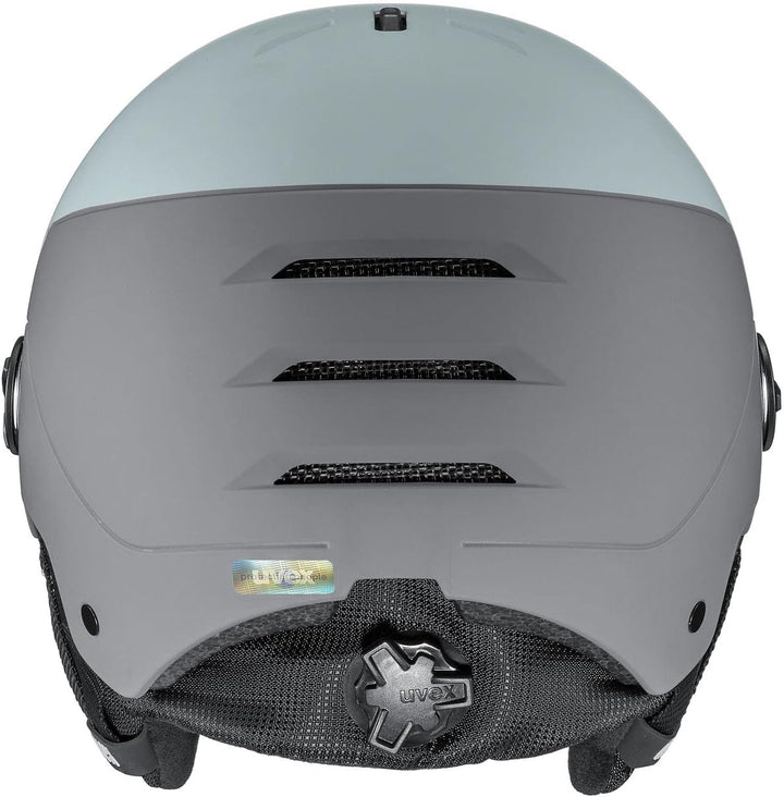 uvex Wanted Visor Visier Skihelm - Navy mat glacier - rhino matt 58-62 cm, glacier - rhino matt 58-6