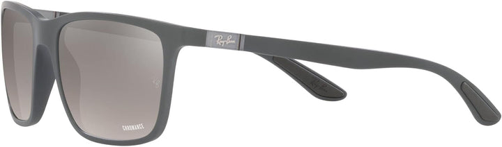 Ray-Ban Unisex Sonnenbrille 58 Grau/Grau, 58 Grau/Grau