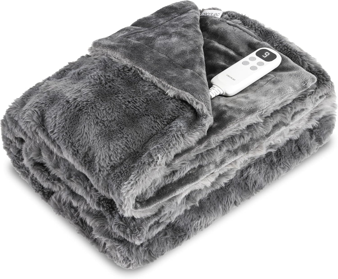 Cecotec Heizdecke HeatConfort Noa, 160 x 130 cm, 115 W, 10 einstellbare Temperaturstufen, Abnehmbare