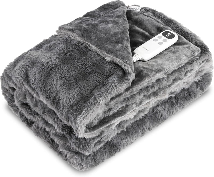 Cecotec Heizdecke HeatConfort Noa, 160 x 130 cm, 115 W, 10 einstellbare Temperaturstufen, Abnehmbare