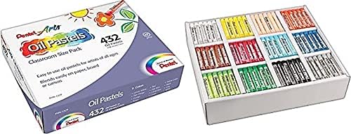 Oil Pastel Set With Carrying Case,12-Color Set, Assorted, 432/Set 1 stück (432er Pack), 1 stück (432