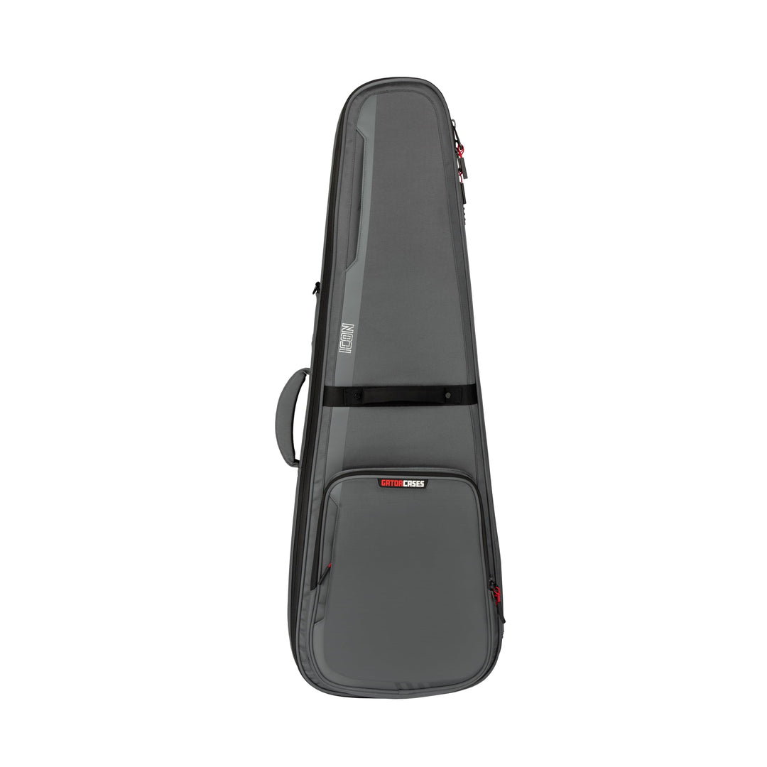 Gator Cases ICON Series Gig Bag Tasche für E-Gitarren, Farbe Grau, (G-ICONELECTRIC-GRY), Grau